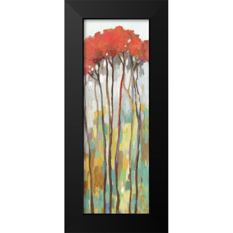 Standing tall I Black Modern Wood Framed Art Print by Pearce, Allison