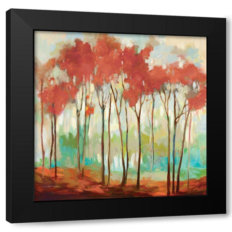 Beyond the Treetop Black Modern Wood Framed Art Print by Pearce, Allison
