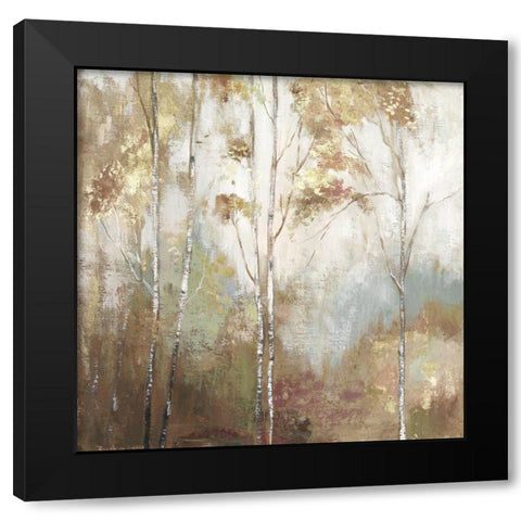 Fine Birch II Black Modern Wood Framed Art Print by Pearce, Allison