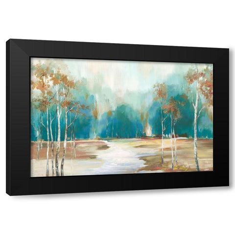 Pathway to the Forest Black Modern Wood Framed Art Print by Pearce, Allison