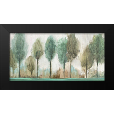 Tall Trees  Black Modern Wood Framed Art Print by Pearce, Allison