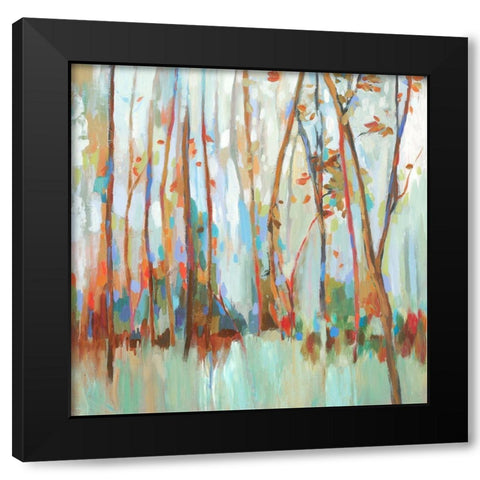 Soulmates  Black Modern Wood Framed Art Print by Pearce, Allison