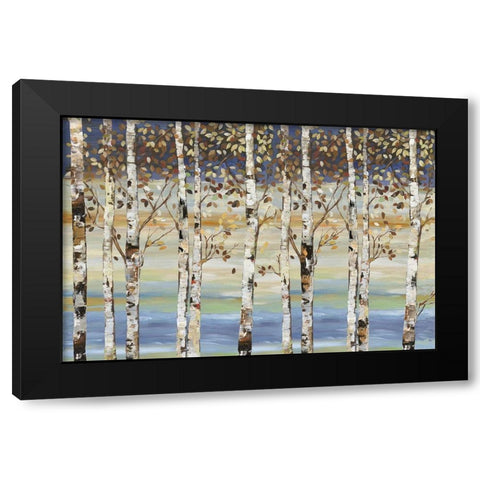 Dark Birch III  Black Modern Wood Framed Art Print by Pearce, Allison