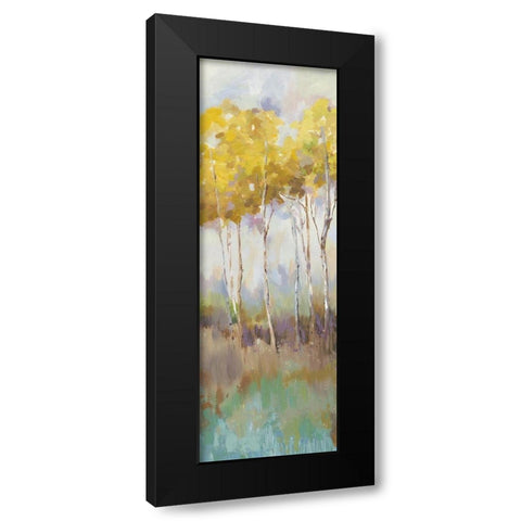 Stance I  Black Modern Wood Framed Art Print with Double Matting by Pearce, Allison