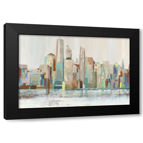 Metropolitan Black Modern Wood Framed Art Print with Double Matting by Pearce, Allison