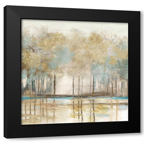 Woodlot I Black Modern Wood Framed Art Print with Double Matting by Pearce, Allison