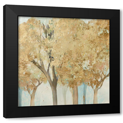 Walk Along II Black Modern Wood Framed Art Print by Pearce, Allison
