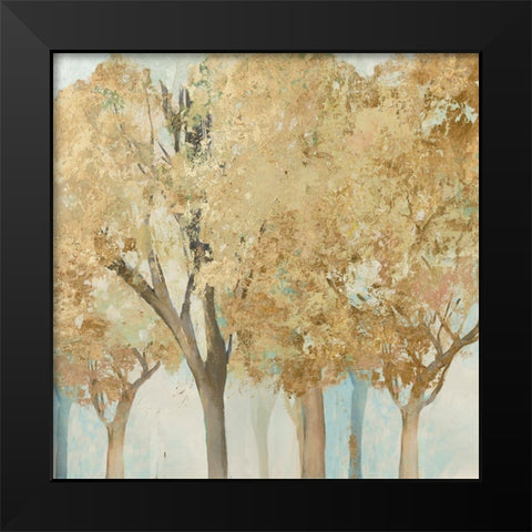 Walk Along II Black Modern Wood Framed Art Print by Pearce, Allison