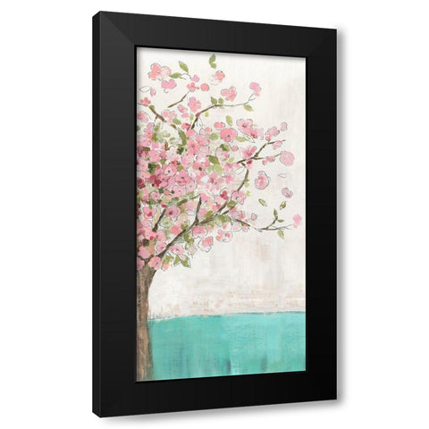 Spring Wakening Black Modern Wood Framed Art Print by Pearce, Allison