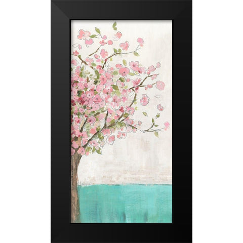 Spring Wakening Black Modern Wood Framed Art Print by Pearce, Allison