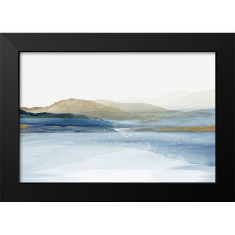 Luminosity  Black Modern Wood Framed Art Print by Pearce, Allison