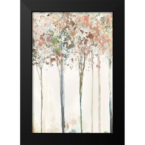 Golden Trees I  Black Modern Wood Framed Art Print by Pearce, Allison