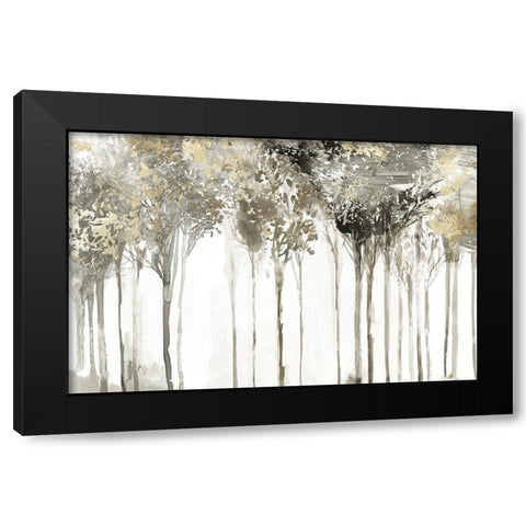 Golden Forest Lookout  Black Modern Wood Framed Art Print with Double Matting by Pearce, Allison