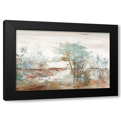 Autumn Silence Black Modern Wood Framed Art Print by Pearce, Allison