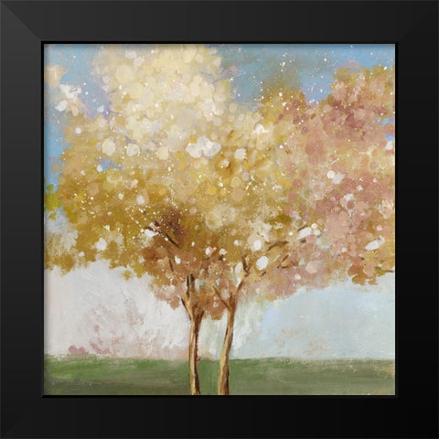 Flame of Autumn Black Modern Wood Framed Art Print by Pearce, Allison