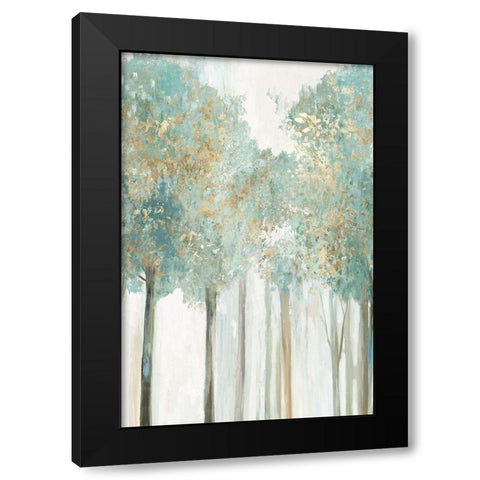 September Charm II Black Modern Wood Framed Art Print by Pearce, Allison