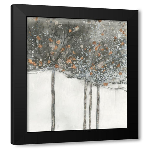 Song of Adoration Black Modern Wood Framed Art Print by Pearce, Allison