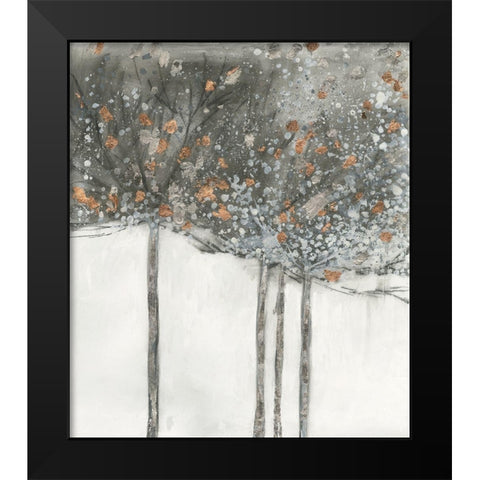 Song of Adoration Black Modern Wood Framed Art Print by Pearce, Allison