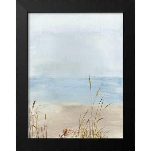 Soft Beach Grass I  Black Modern Wood Framed Art Print by Pearce, Allison