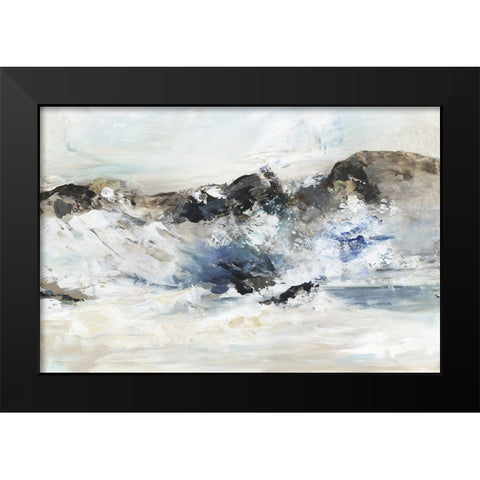 Rush of Nature I  Black Modern Wood Framed Art Print by Pearce, Allison