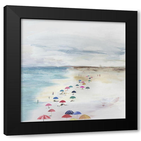 Summer Solitude I  Black Modern Wood Framed Art Print by Pearce, Allison