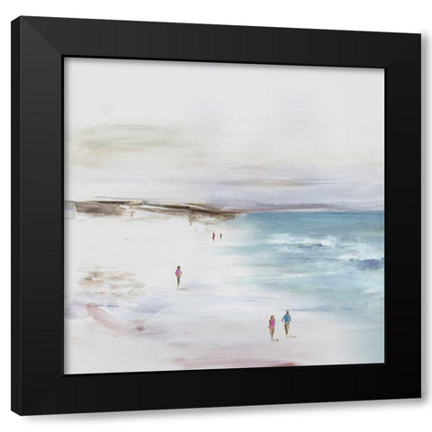 Summer Solitude II Black Modern Wood Framed Art Print with Double Matting by Pearce, Allison