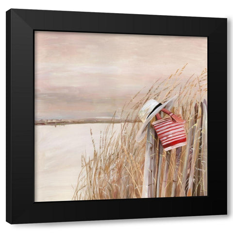 Beach Day I  Black Modern Wood Framed Art Print by Pearce, Allison