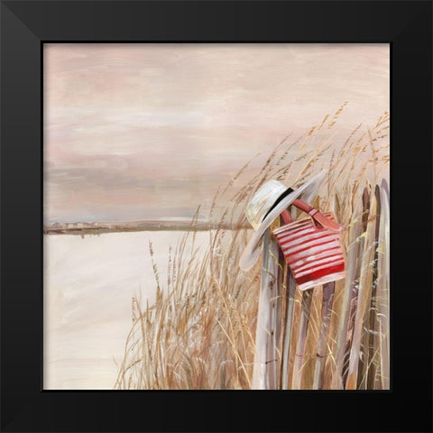 Beach Day I  Black Modern Wood Framed Art Print by Pearce, Allison