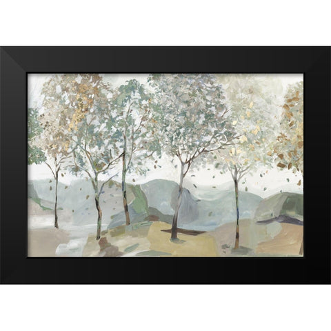 Breezy Landscape I  Black Modern Wood Framed Art Print by Pearce, Allison