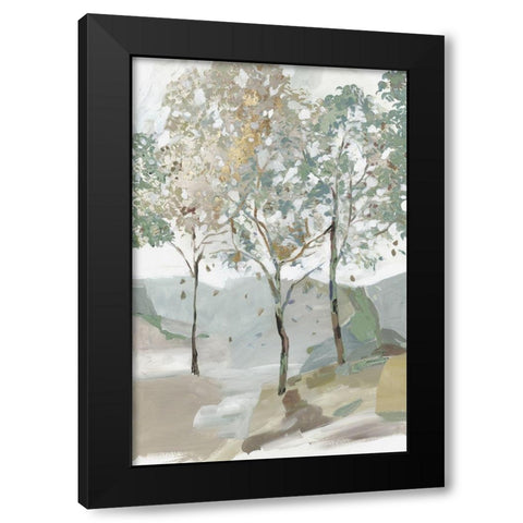 Breezy Landscape II Black Modern Wood Framed Art Print by Pearce, Allison