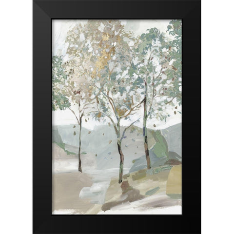Breezy Landscape II Black Modern Wood Framed Art Print by Pearce, Allison
