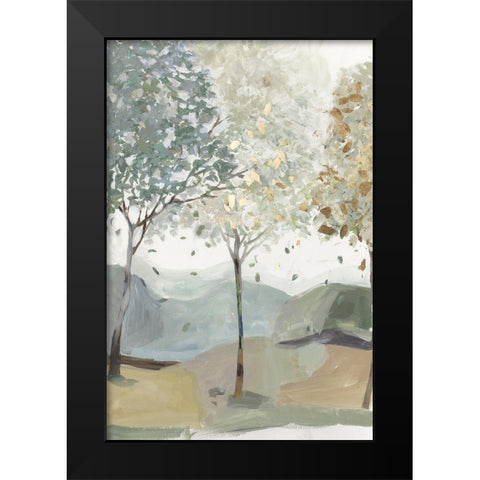 Breezy Landscape III Black Modern Wood Framed Art Print by Pearce, Allison
