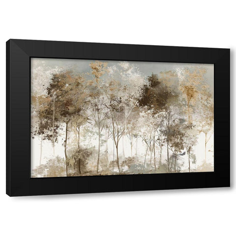 Black Forest  Black Modern Wood Framed Art Print by Pearce, Allison