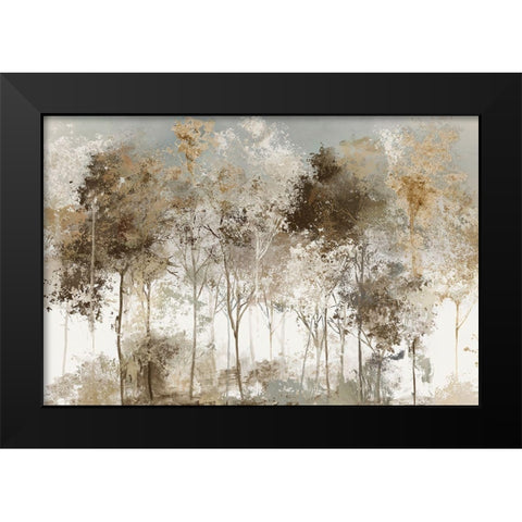 Black Forest  Black Modern Wood Framed Art Print by Pearce, Allison