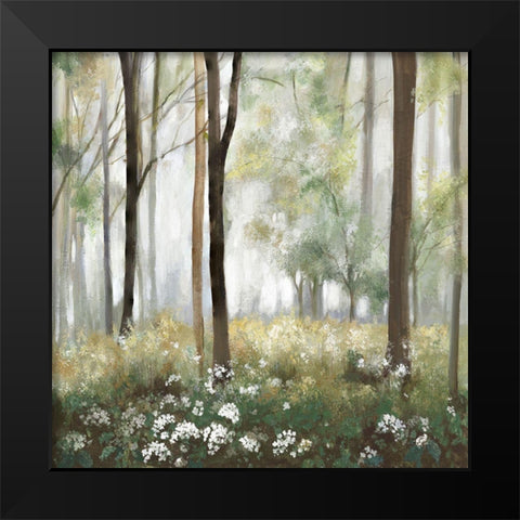 Calm Medaow  Black Modern Wood Framed Art Print by Pearce, Allison