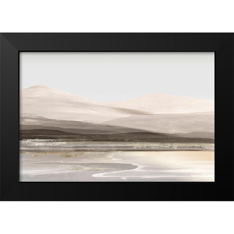 Mountain Peak  Black Modern Wood Framed Art Print by Pearce, Allison