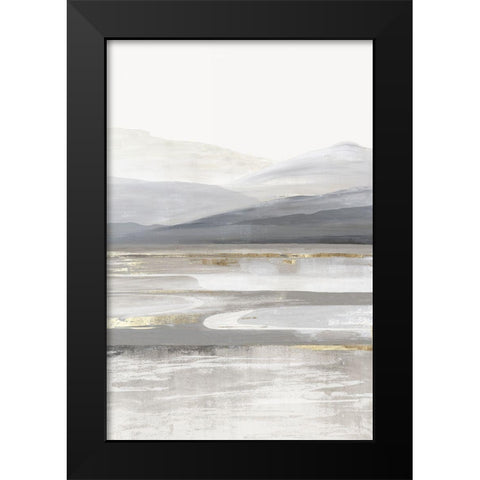 Grey Mountain II Black Modern Wood Framed Art Print by Pearce, Allison