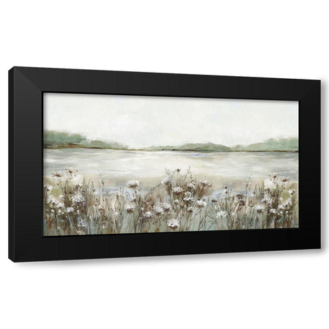 Secret Lake I  Black Modern Wood Framed Art Print with Double Matting by Pearce, Allison