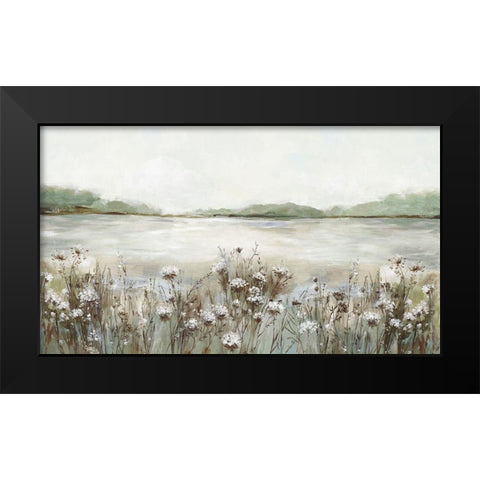 Secret Lake I  Black Modern Wood Framed Art Print by Pearce, Allison