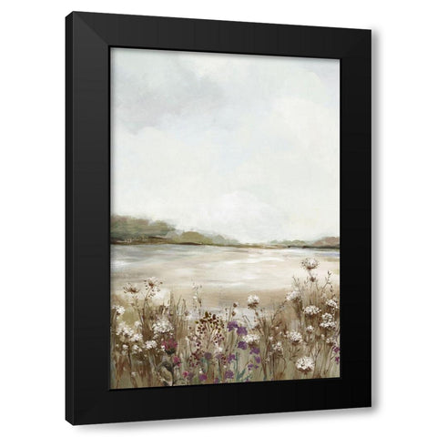 Secret Lake II Black Modern Wood Framed Art Print by Pearce, Allison