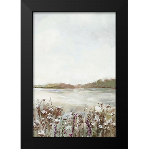 Secret Lake III Black Modern Wood Framed Art Print by Pearce, Allison