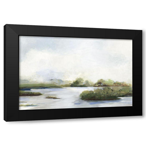 Wetlands  Black Modern Wood Framed Art Print by Pearce, Allison