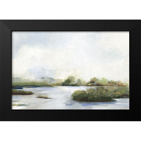 Wetlands  Black Modern Wood Framed Art Print by Pearce, Allison