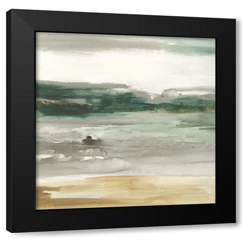 Look Out I  Black Modern Wood Framed Art Print by Pearce, Allison