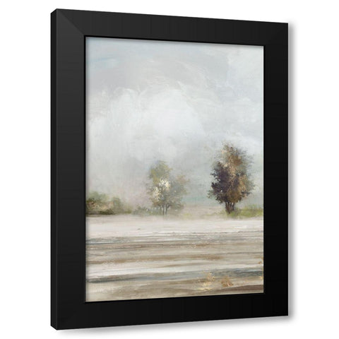 Soft Graze II Black Modern Wood Framed Art Print with Double Matting by Pearce, Allison