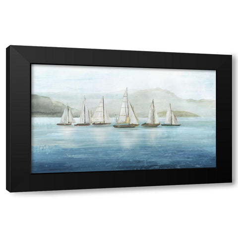 At Sea  Black Modern Wood Framed Art Print with Double Matting by Pearce, Allison