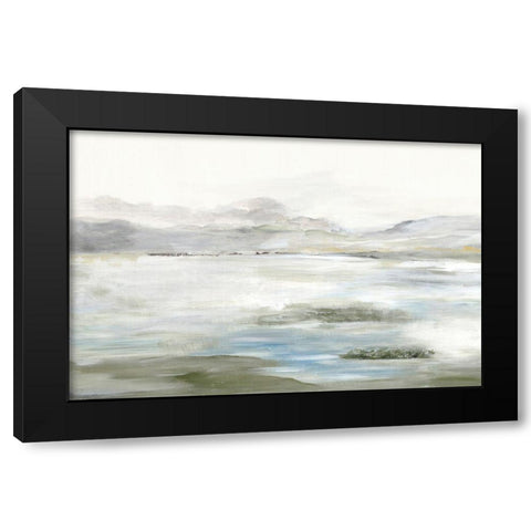 Soft Valley  Black Modern Wood Framed Art Print with Double Matting by Pearce, Allison