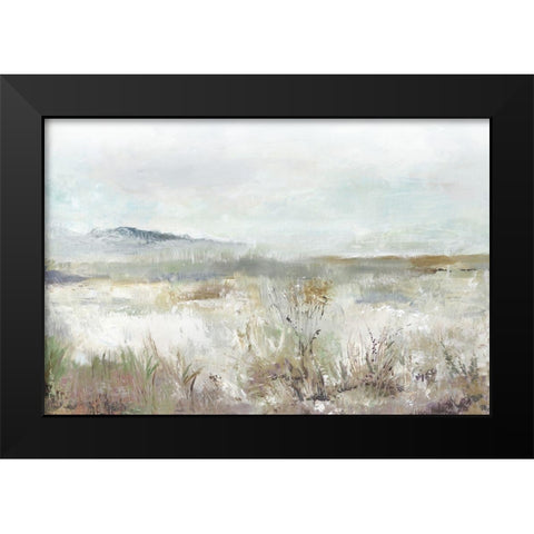 Field Wind  Black Modern Wood Framed Art Print by Pearce, Allison