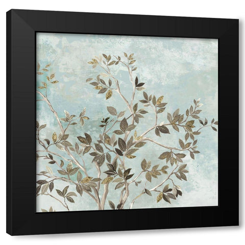 Branching Tree II  Black Modern Wood Framed Art Print with Double Matting by Pearce, Allison