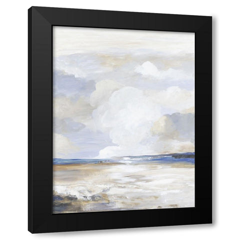 Big Blue Sky Black Modern Wood Framed Art Print by Pearce, Allison